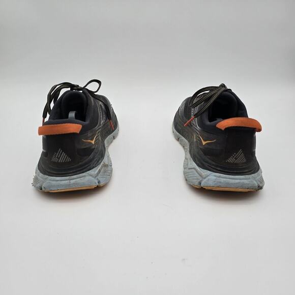 Hoka Stinson ATR 6 Mens 10.5 Black Blue Orange Shoes Sneaker Athletic Training - Picture 4 of 13